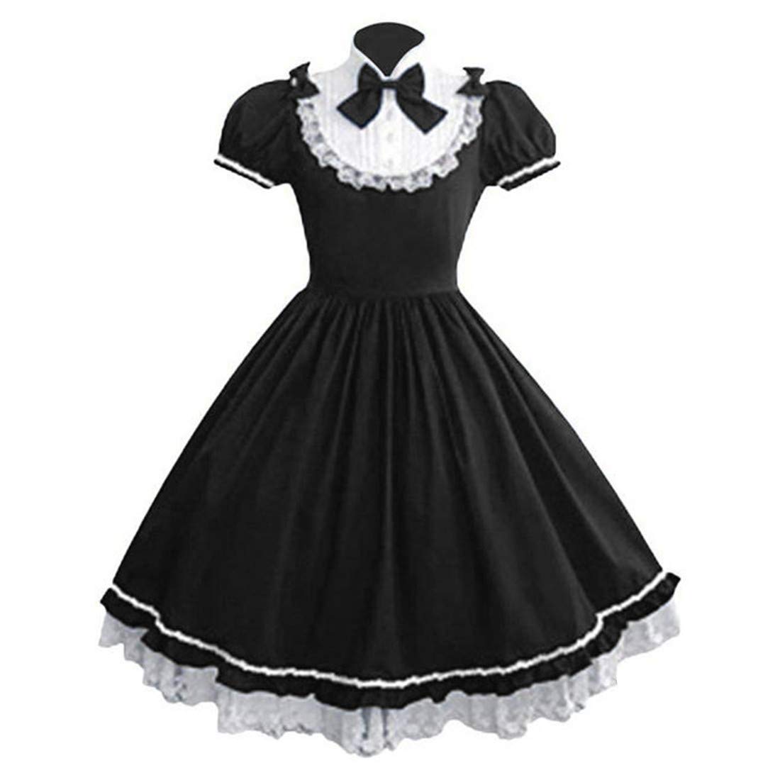 Amazon.co.jp: レトロ お姫 ドレス ゴシック風 洋服 ロリータ メイド
